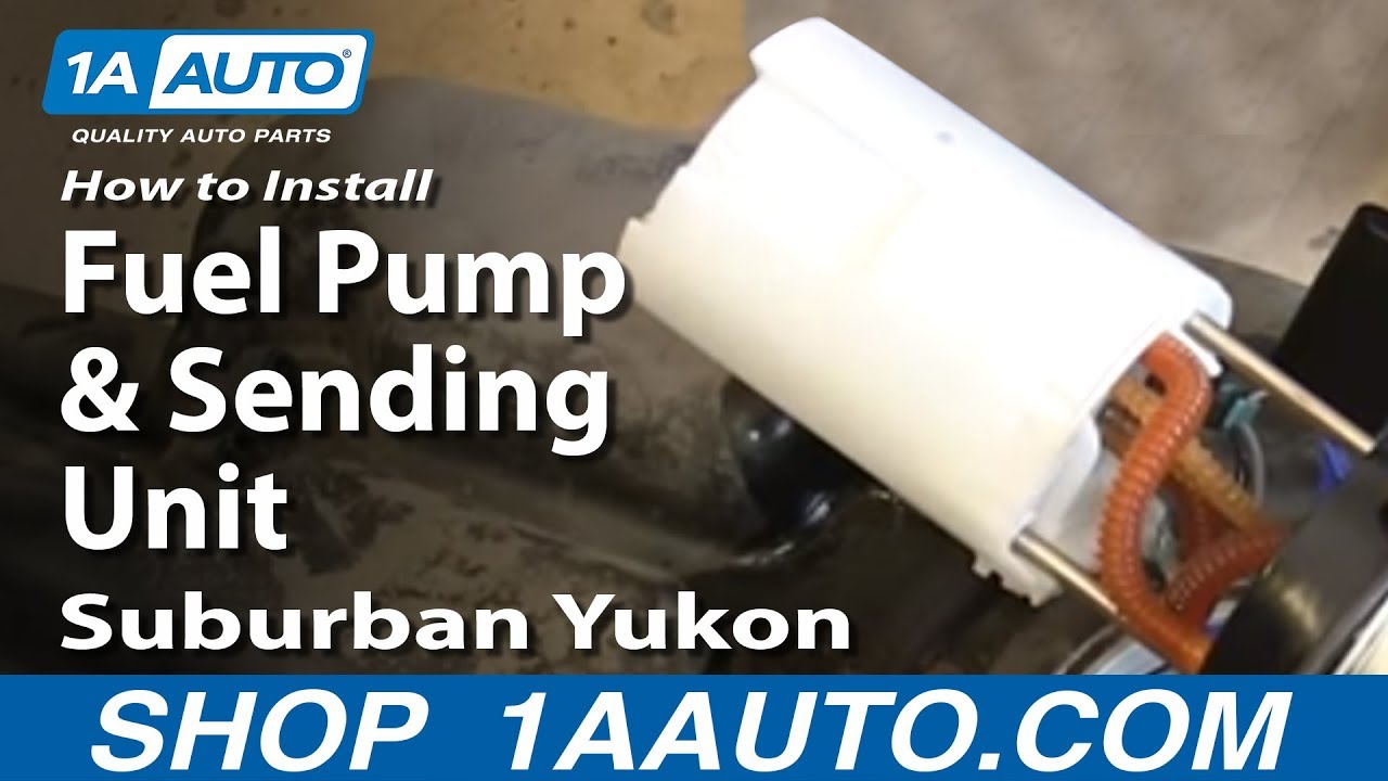 How To Replace Fuel Pump & Sending Unit 00-06 Chevy Suburban
