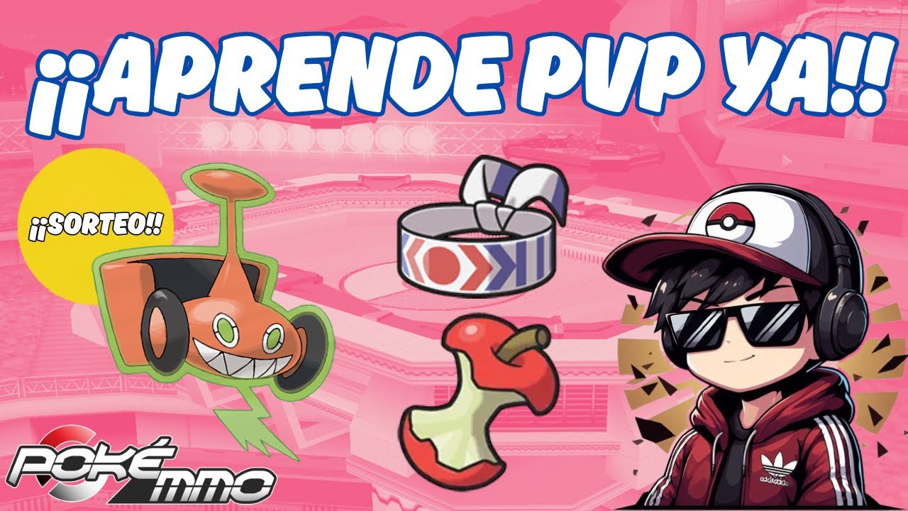 🔥 ¡APRENDE PVP desde CERO en PokeMMO! Conceptos BÁSICOS + Sorteo de ROTOM Competitivo ⚡