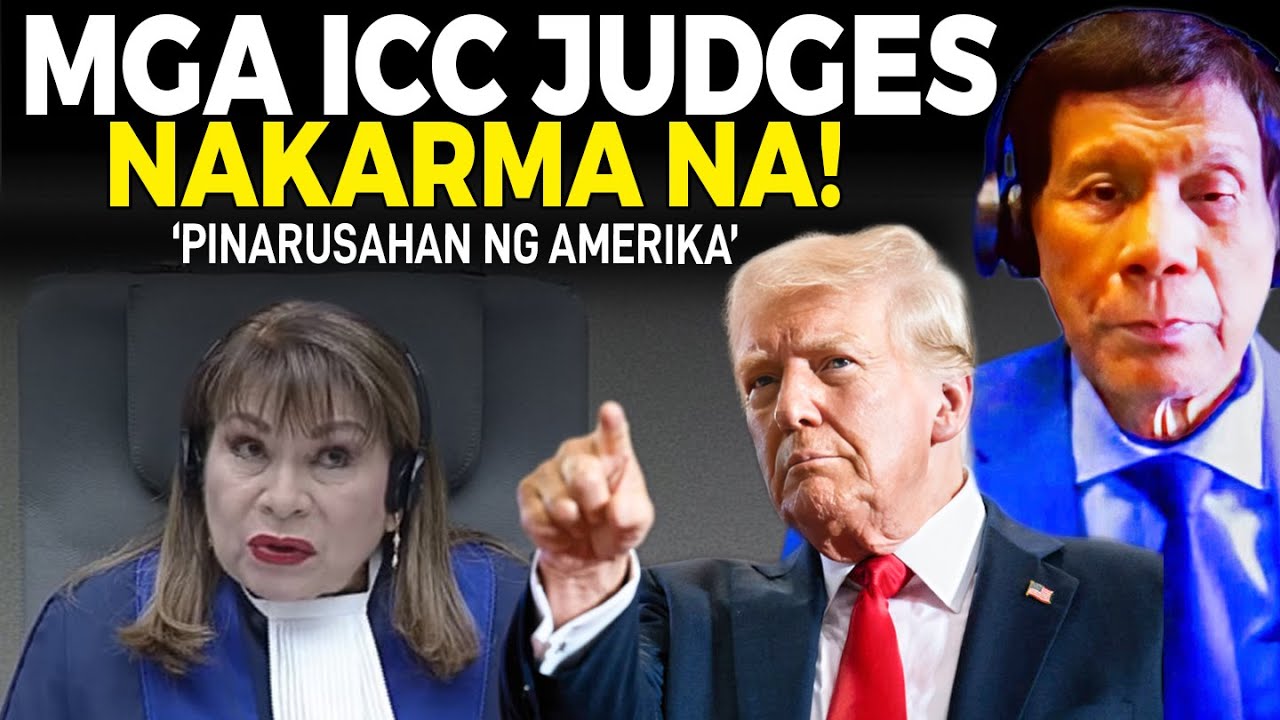 BREAKING: MGA JUDGES NG ICC NAKARMA NA! NA-SANCTION NG AMERICA