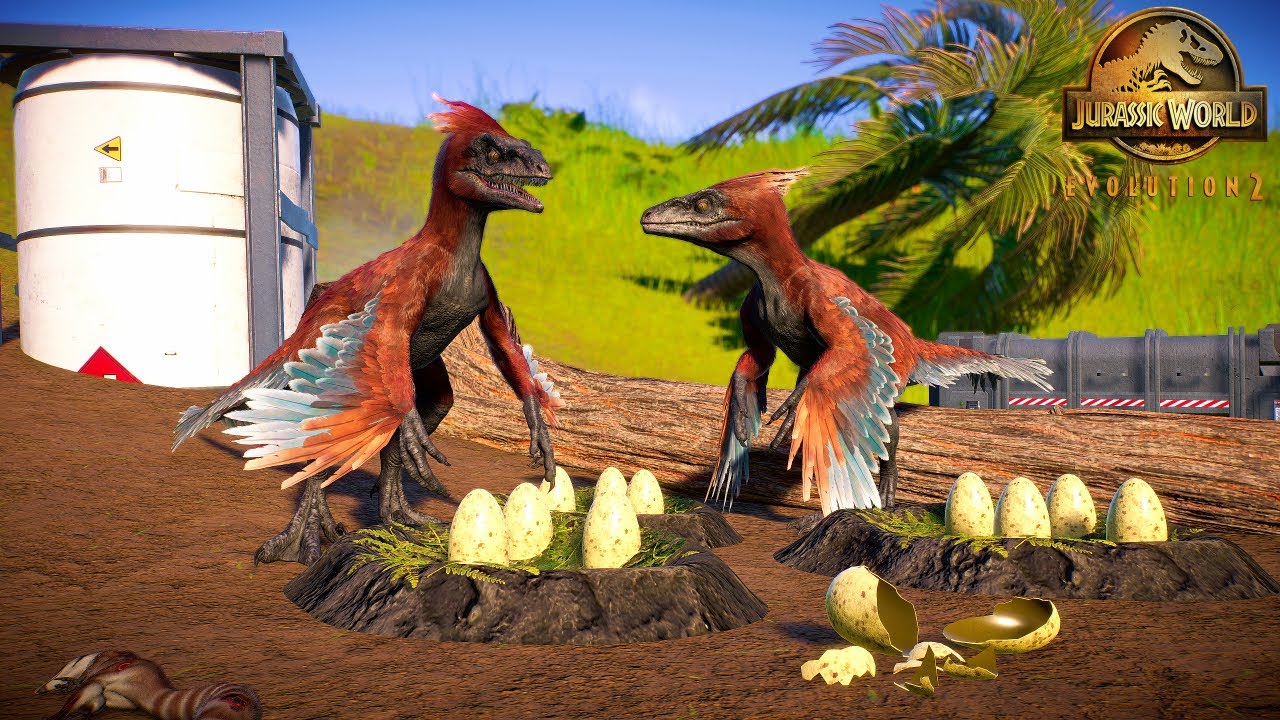 Pyroraptor Nests in an Restricted Area | Jurassic World Evolution 2
