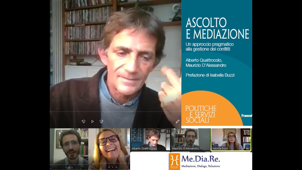 Alberto Quattrocolo: Il modello “Ascolto e Mediazione”