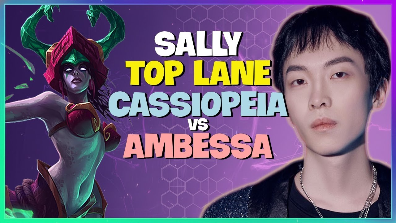 Sally UNLEASHES Top Lane Cassiopeia Mechanics in High Challenger Engsub