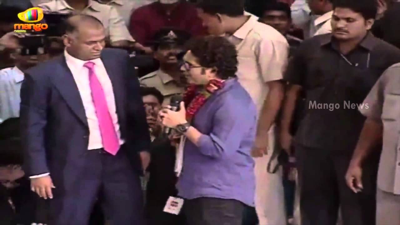Sachin Tendulkar speech at PVP Square Mall opening in Vijayawada - Anushka Shetty
