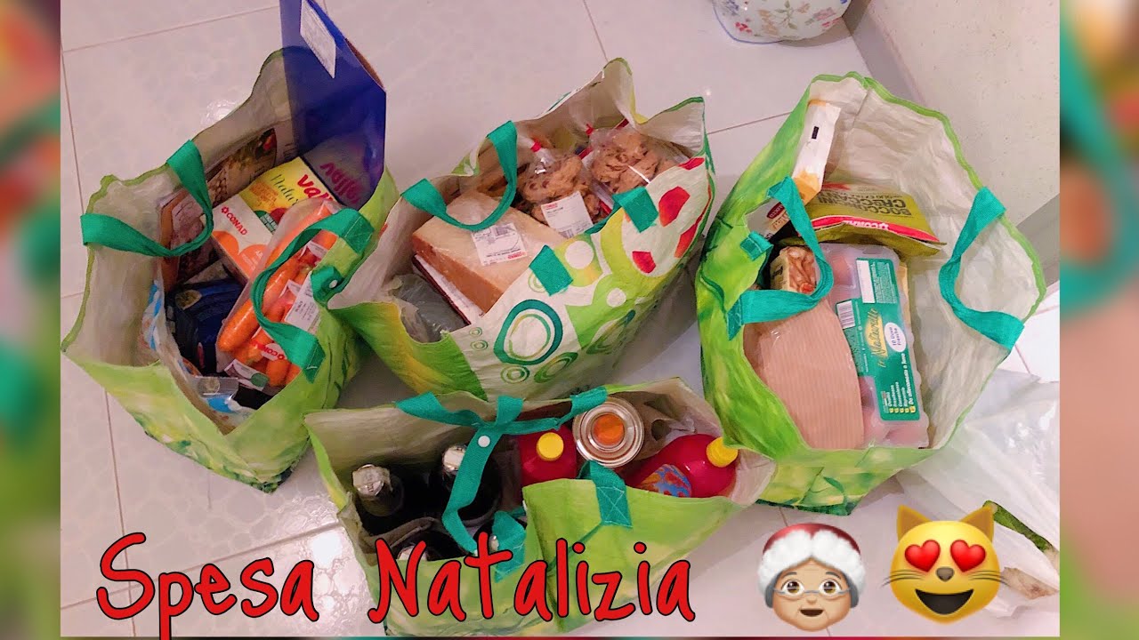 MEGA SVUOTA LA SPESA NATALIZIA 🤶🏼😻 #CONAD | GA|