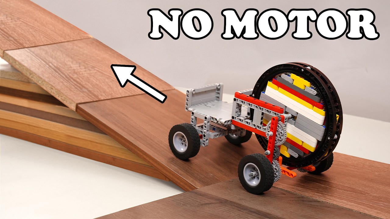 NEW 20 LEGO Technic Car NO MOTOR Slope Test | JK Lego Technic
