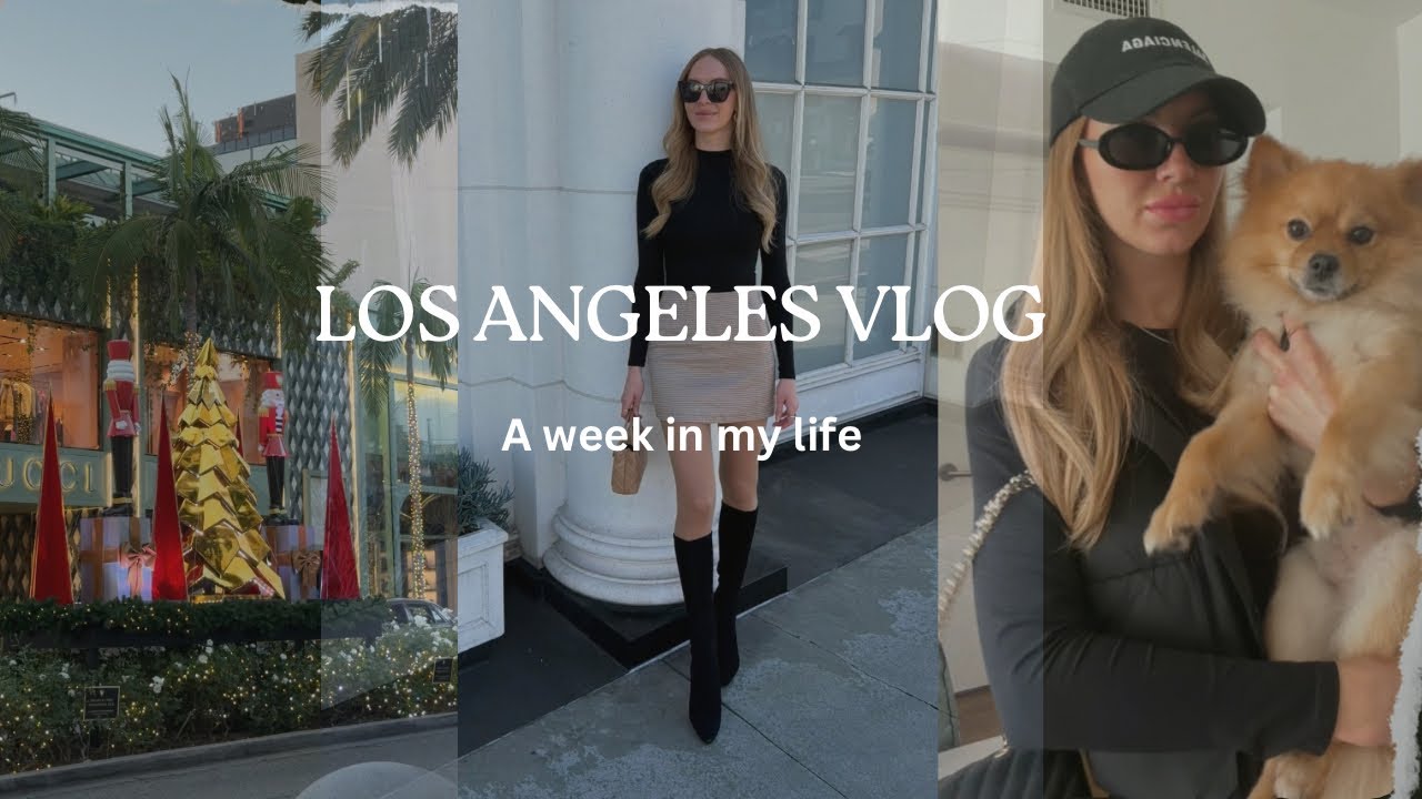 LA VLOG (Rodeo Drive, Try on Haul, new iPhone, Beverly Hills Hotel Christmas, Ralph Lauren pop up)