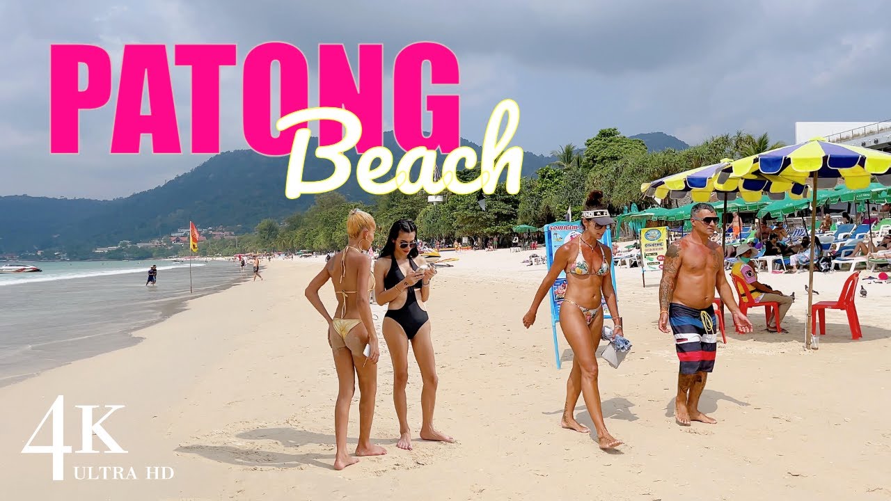 【4K❌❌❌】Phuket 2023 Patong Beach - Good weather is back? Walking Tour 🇹🇭