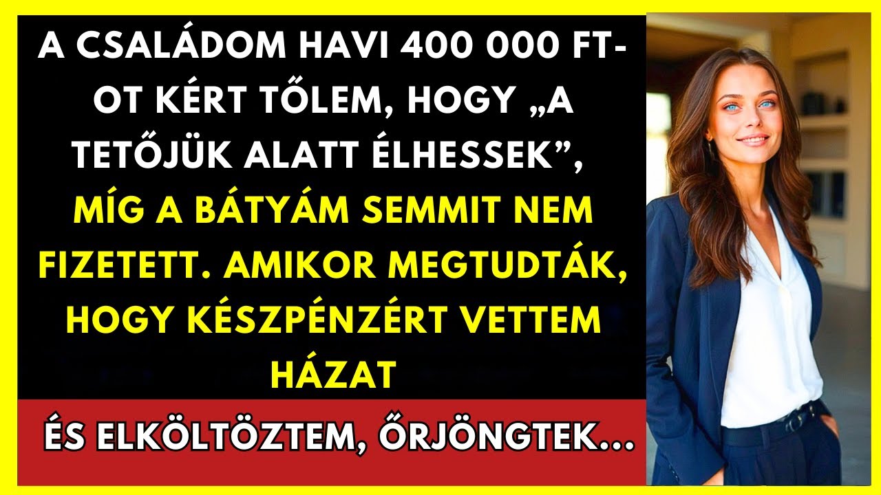 Tőlem Bérleti Díjat Számoltak Fel, Míg A Bátyám Ingyen Élt, Aztán Házat Vettem Készpénzért