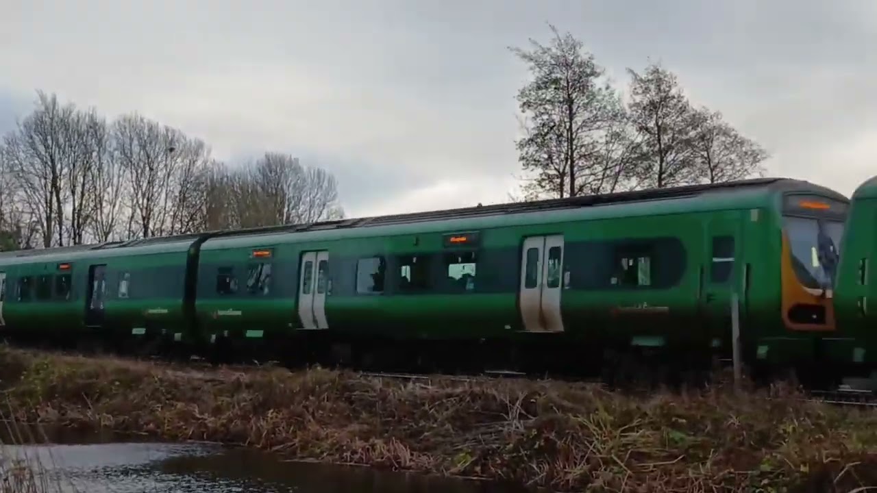 Trainspotting on the Dublin to Maynooth Line, featuring 29000 and 22000 classes