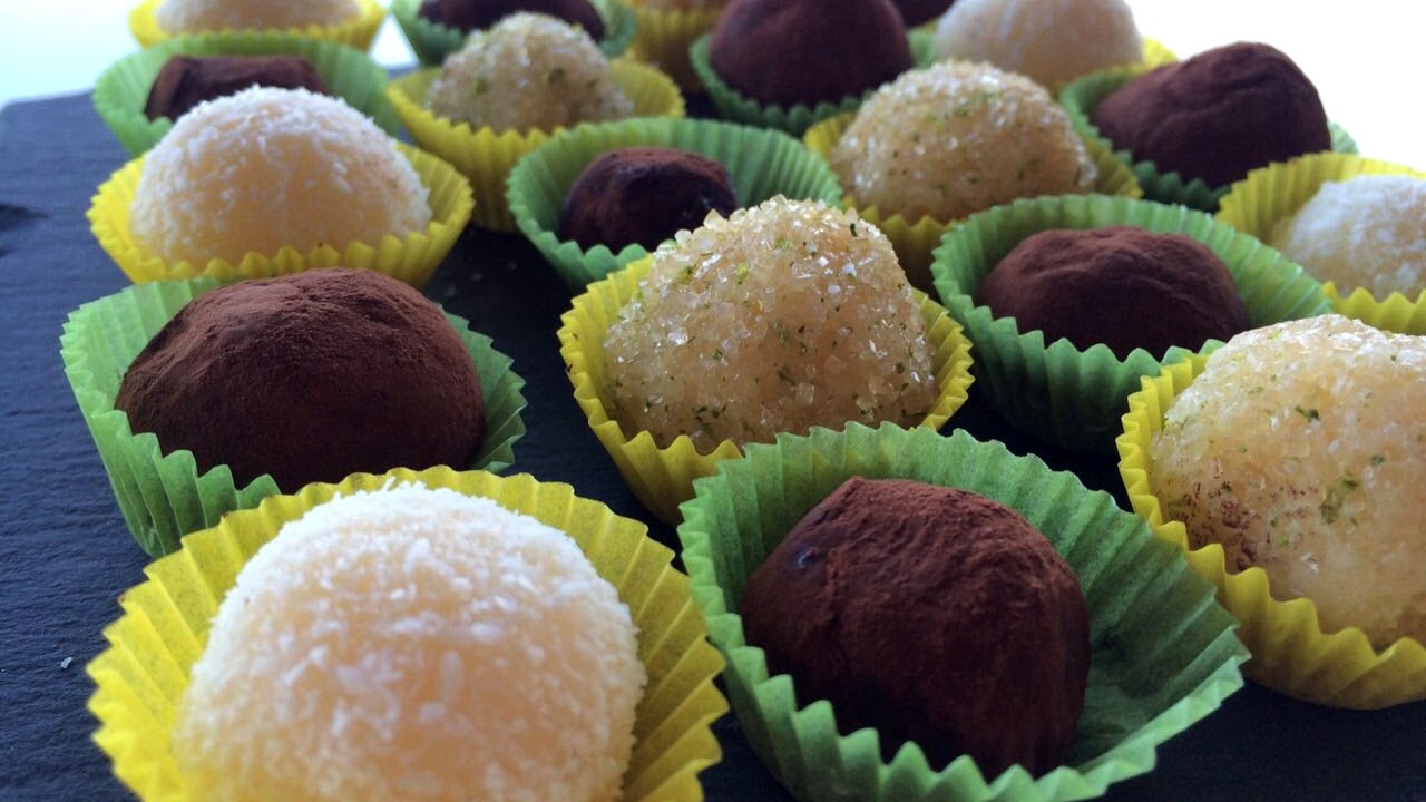 Beijinhos e Brigadeiros - Tartufini brasiliani! (Brasilian Truffles)