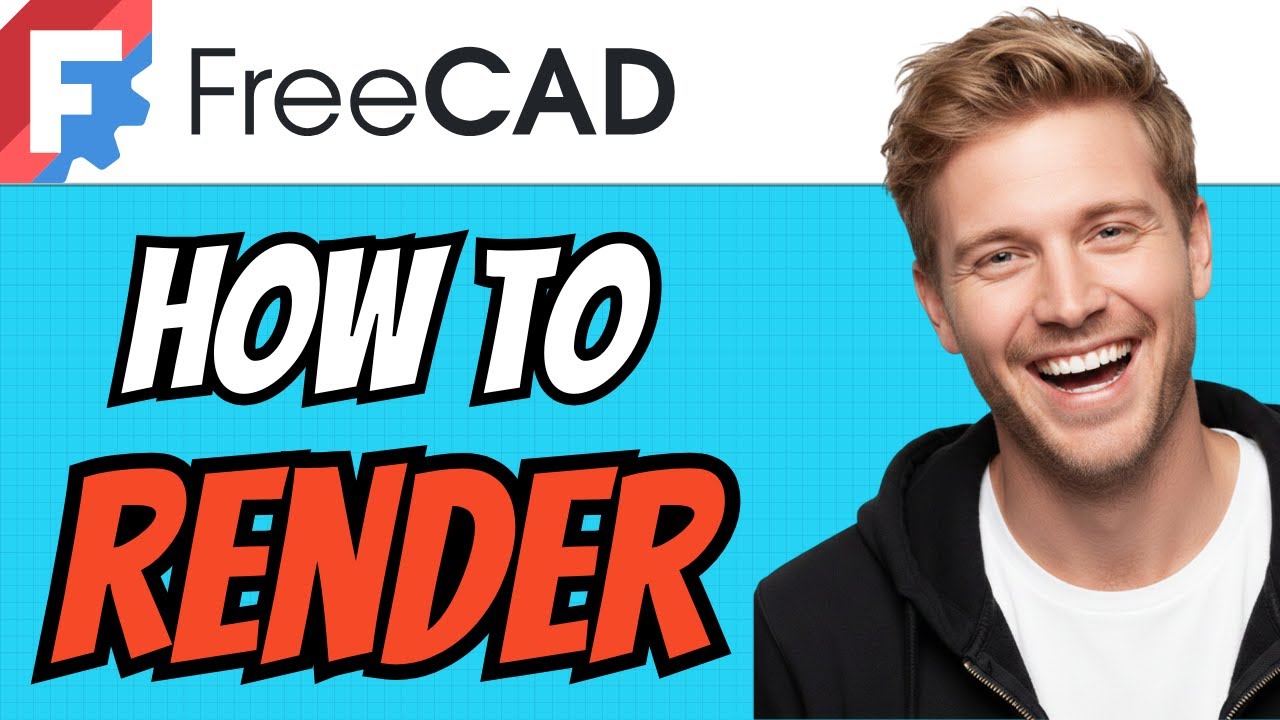 How To RENDER In FREECAD (QUICK & EASY) 2026