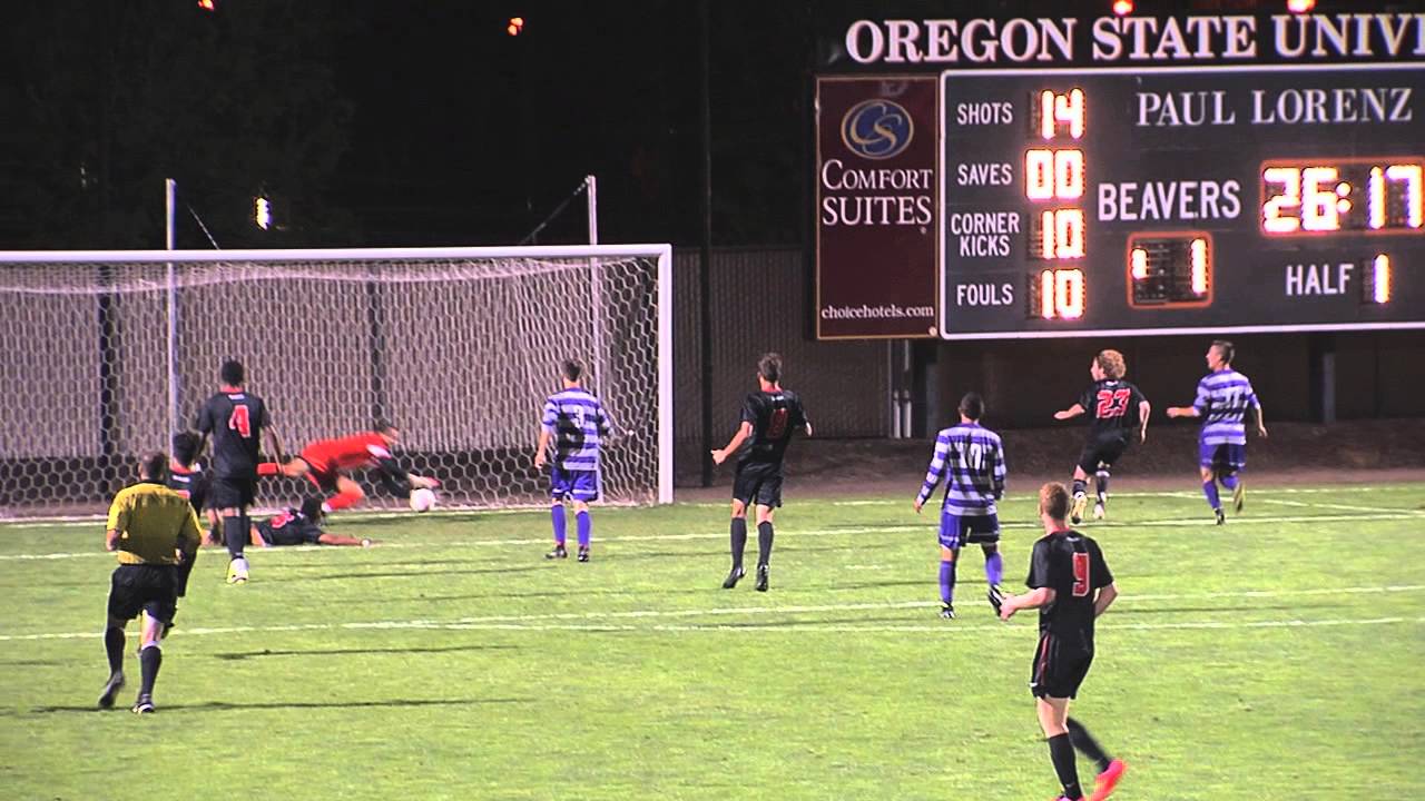 OSU Mens Soccer Highlights vs Portland - 9/18/14