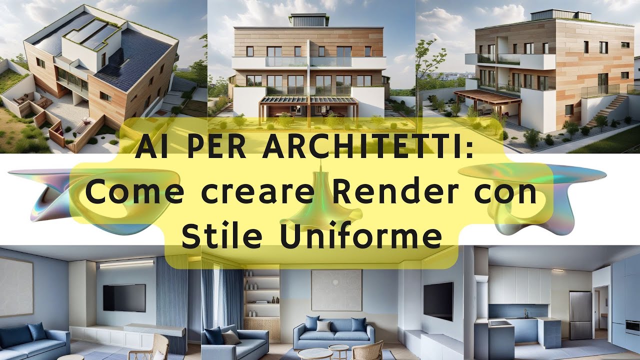 IA PER ARCHITETTI: Come creare Render con Stile Uniforme | PromeAI
