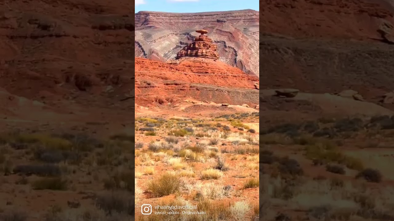 Mexican Hat Rock, Utah #mexicanhatrock #mexicanhat