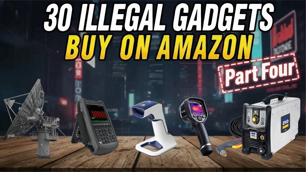 30 Illegal Gadgets You Can STILL BUY on Amazon 2026 (Part 4)