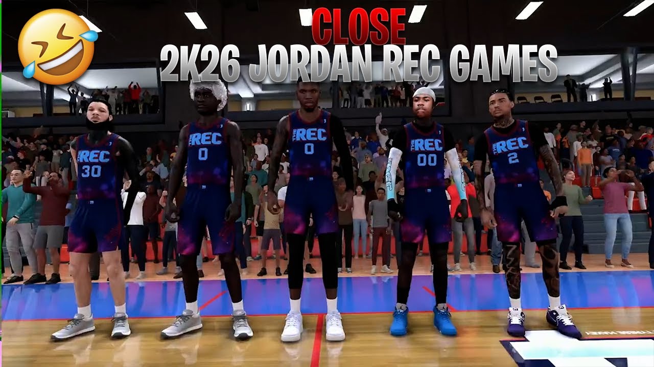 CLOSE NBA2K26 JORDAN REC GAMES!
