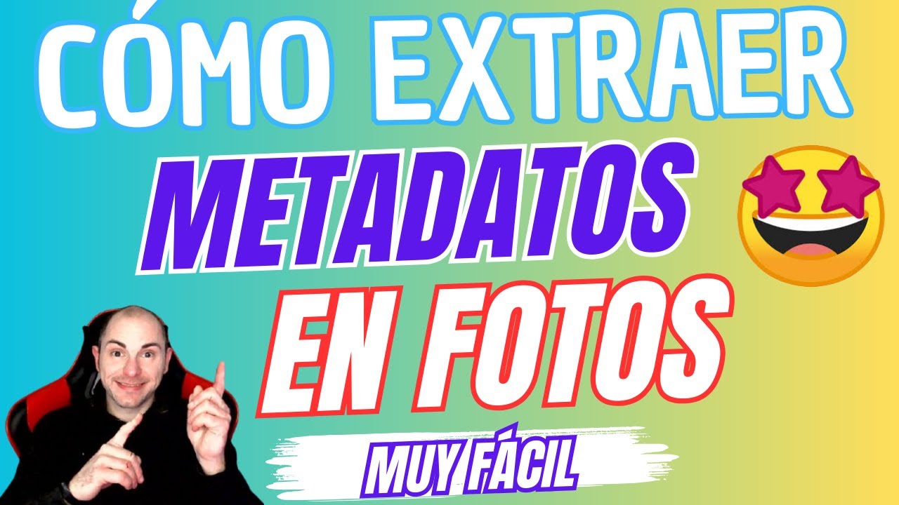 Cómo extraer los METADATOS de una foto SIN programas Y GRATIS🤩👏