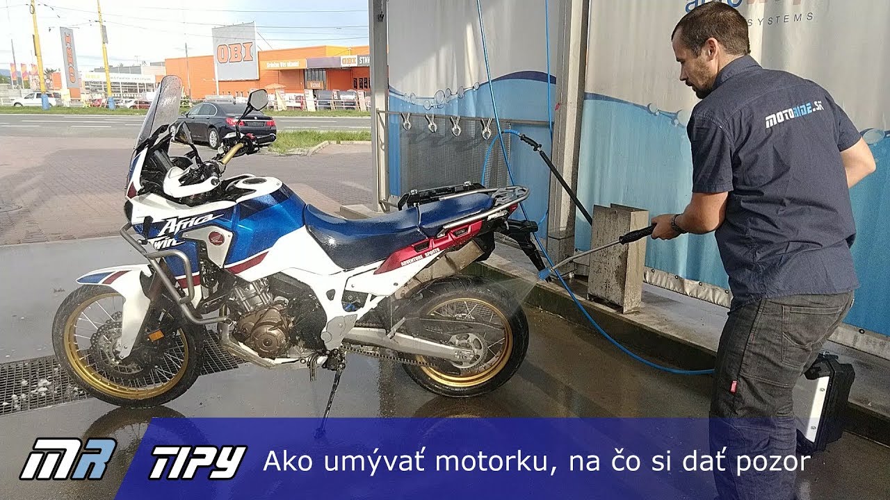 MR Tipy: Ako umývať motorku, na čo si dať pozor - motoride.sk