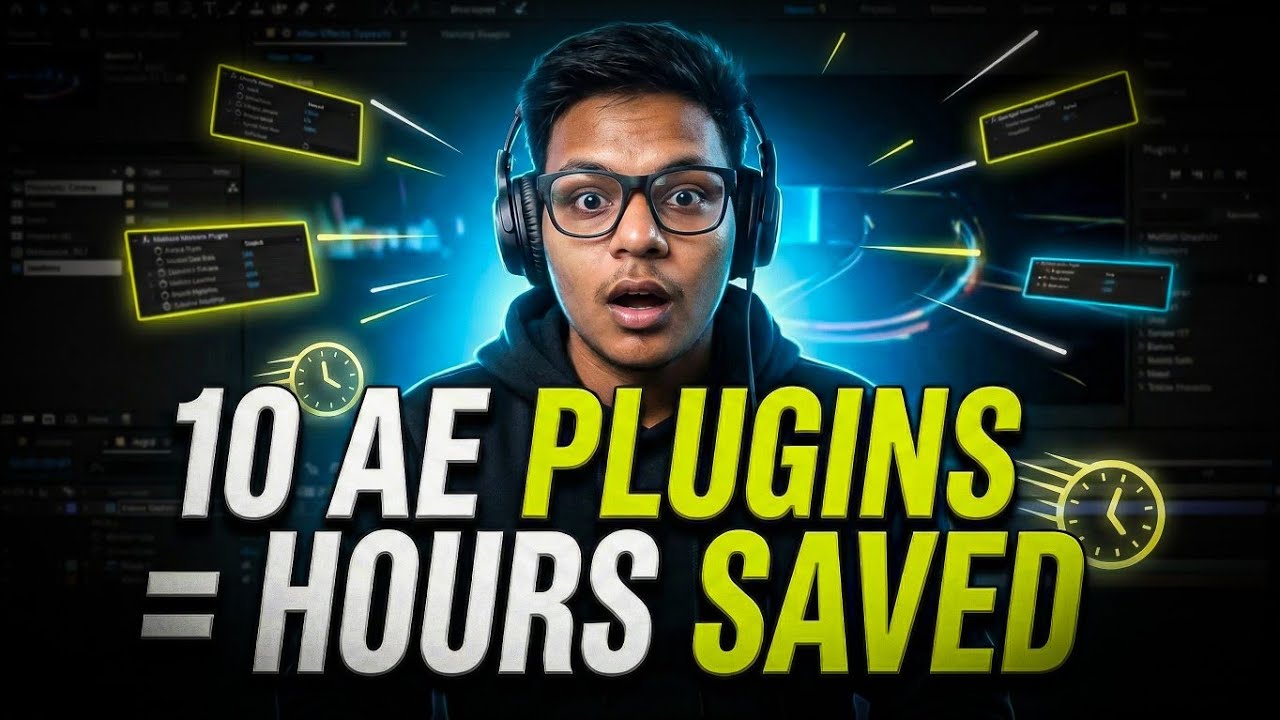 If You Use After Effects in 2026, You NEED These 10 Plugins