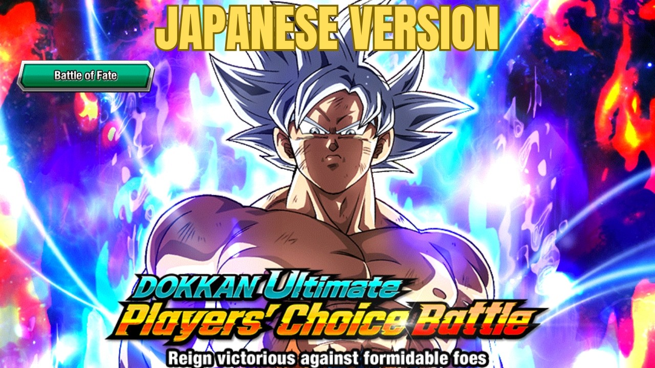 Dokkan Ultimate Players' Choice Battle! Japanese Version Battle of Fate Mission! (DBZ Dokkan Battle)