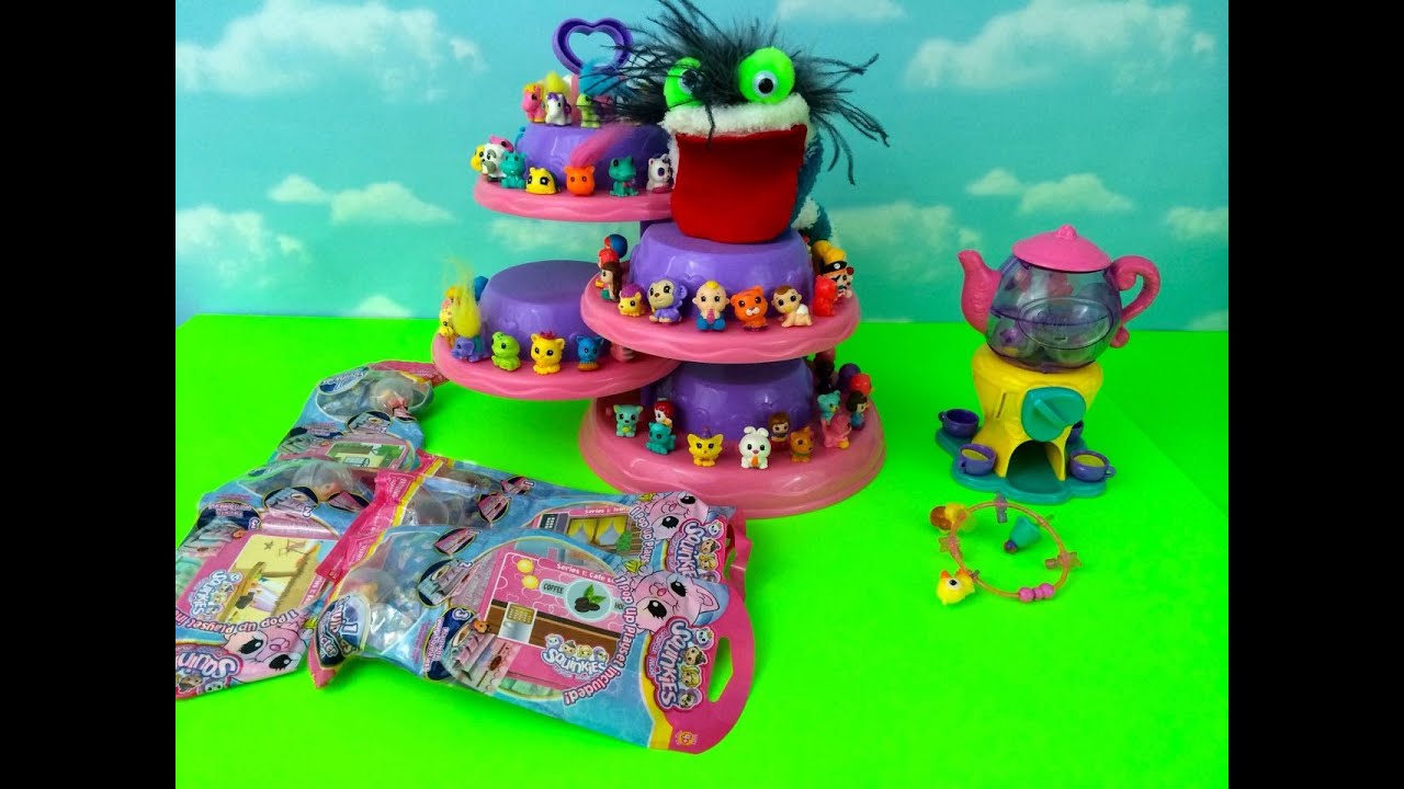 Squinkies Pop Up Playset Tea Kettle Surprise