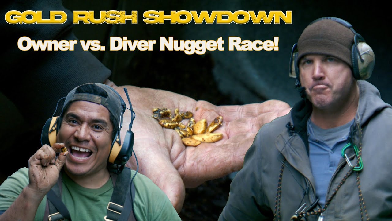 MASSIVE Gold Haul! Mine Boss and Diver Compete for Biggest Score|gold rush white water|Reality tv