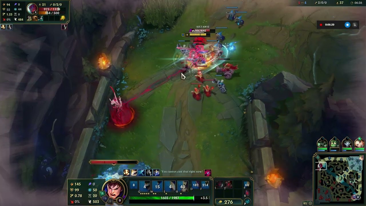 garen top fight and never stop we won yes