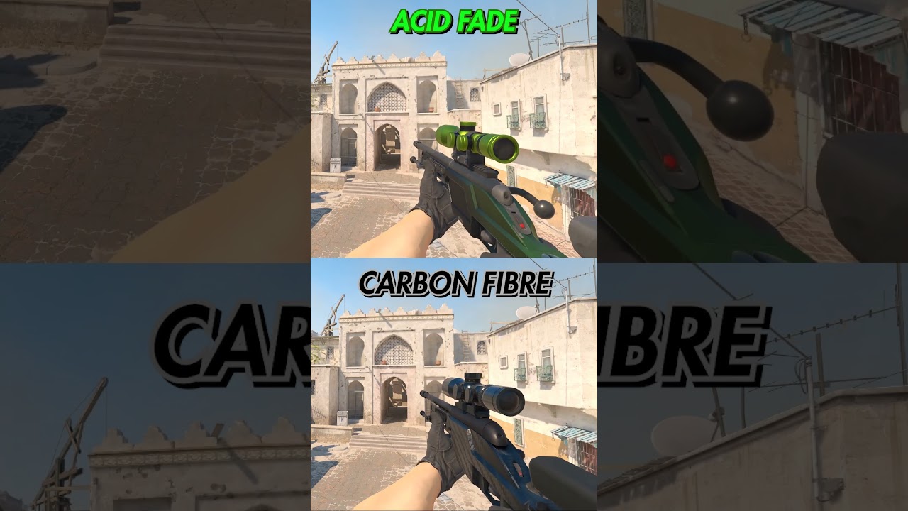 THE TWO BEST SSG SKINS IN CS2... - (Acid Fade vs Carbon Fibre)