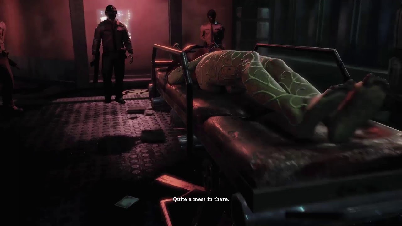 Playing batman Arkham Asylum