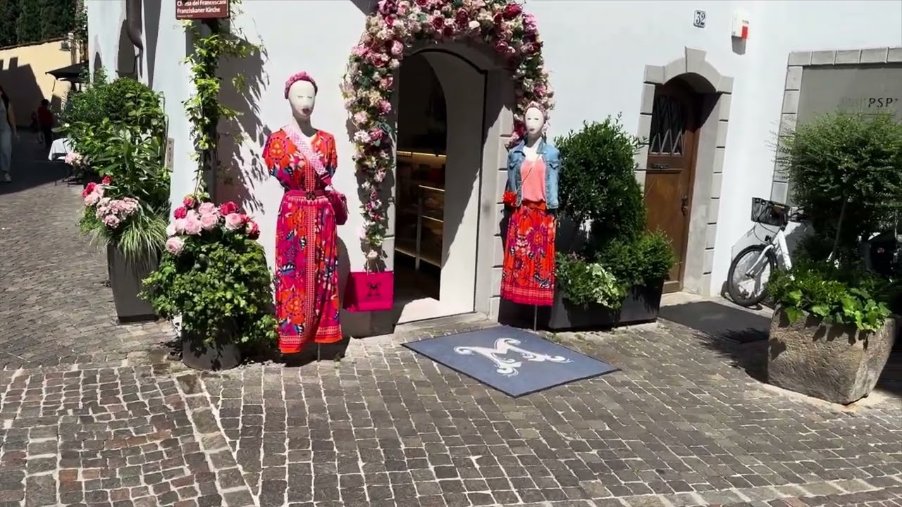 Walking Tour in Bolzano / Bozen Italy 2024