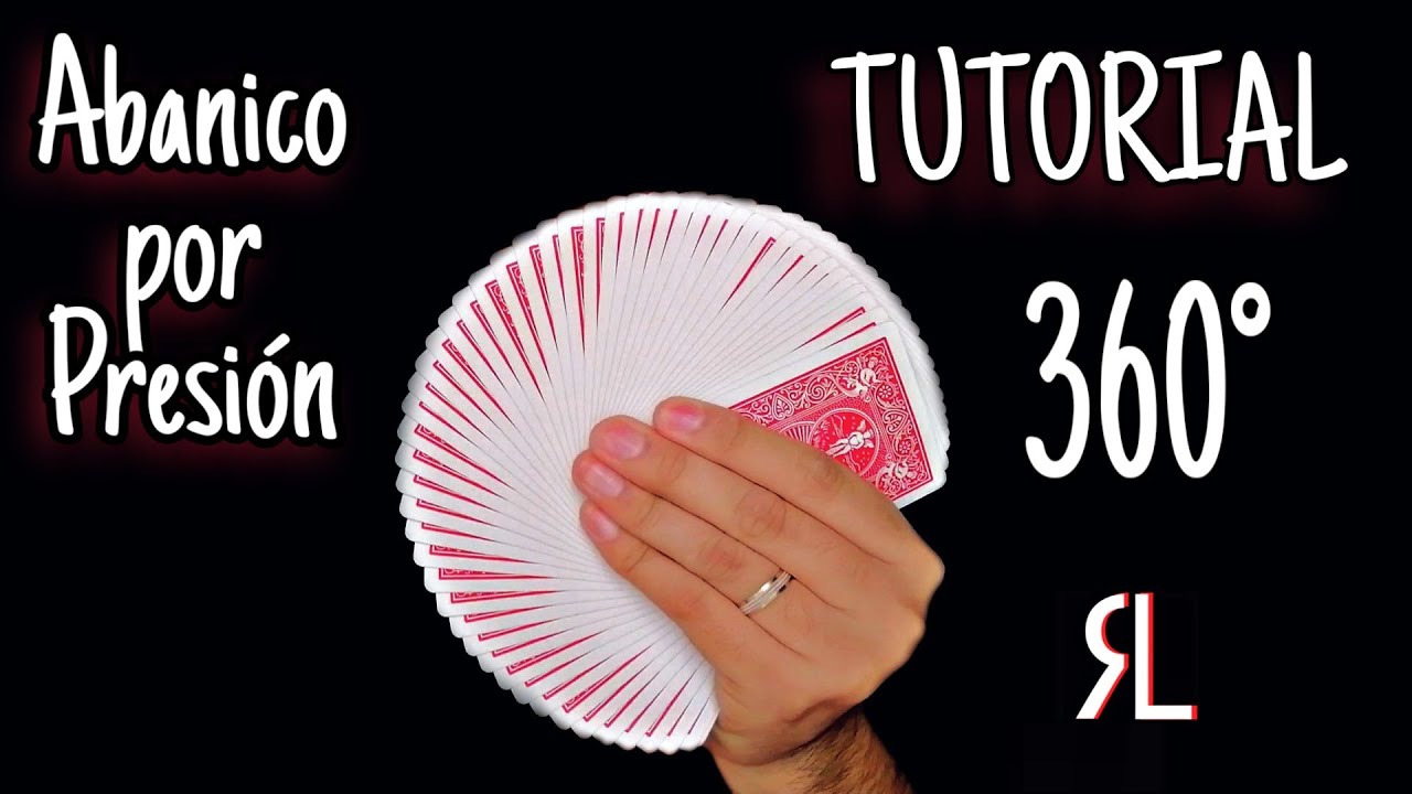 Cómo Hacer un Abanico por Presión Perfecto 360° // Tutorial de Cardistry, Florituras con Cartas