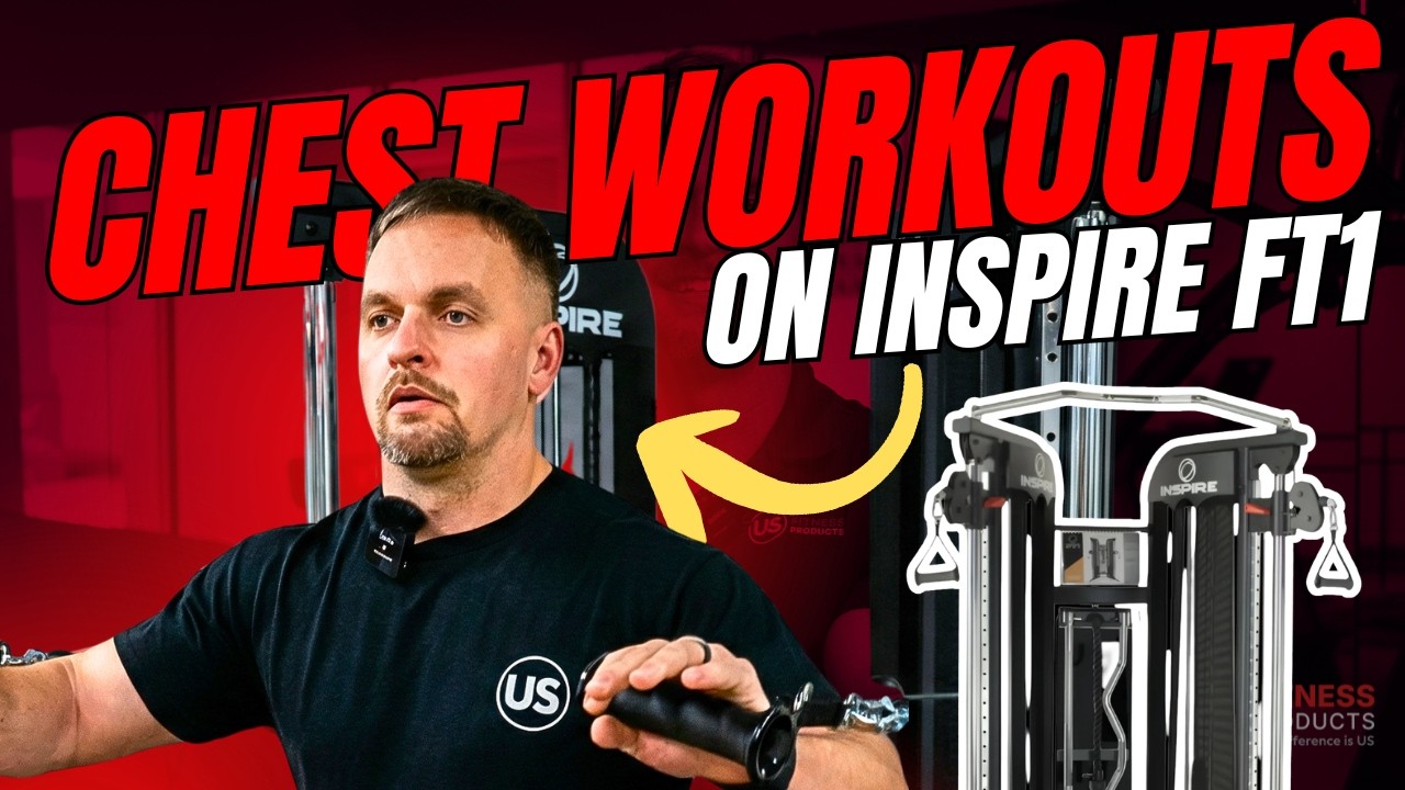 Chest Workout on the Inspire FT1 Functional Trainer | US Fitness Products