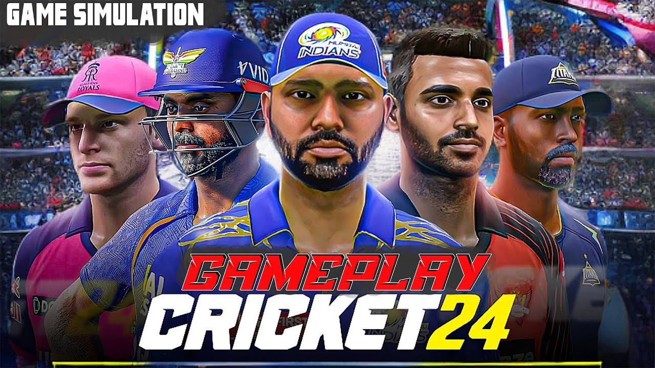 IPL LIVE Now | Cricket 24 Gameplay – Big Sixes & Final-Ball Drama!