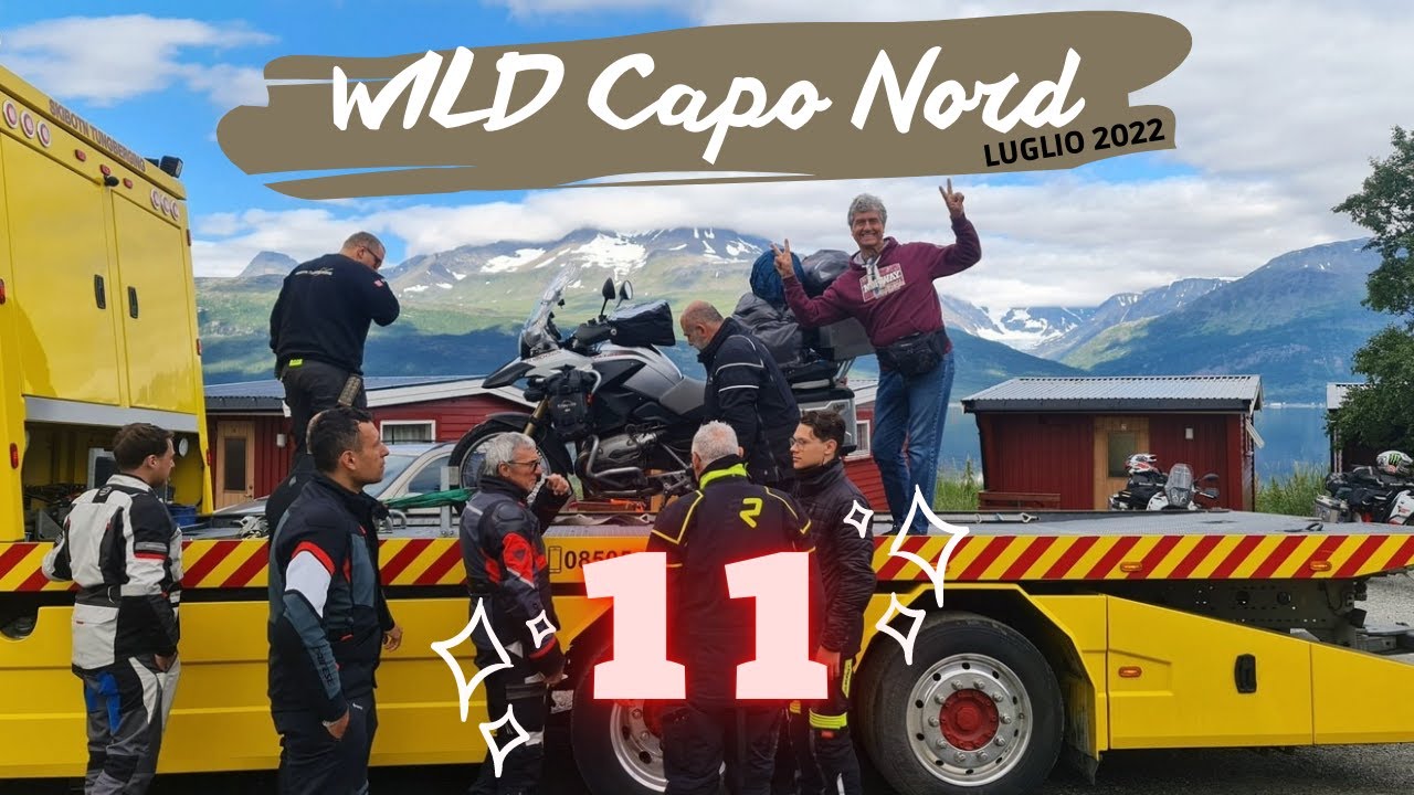 WILD Capo Nord Luglio 2022: Tappa 11, dalle Lofoten a Skibotn (antenna anulare) #ridetrueadv