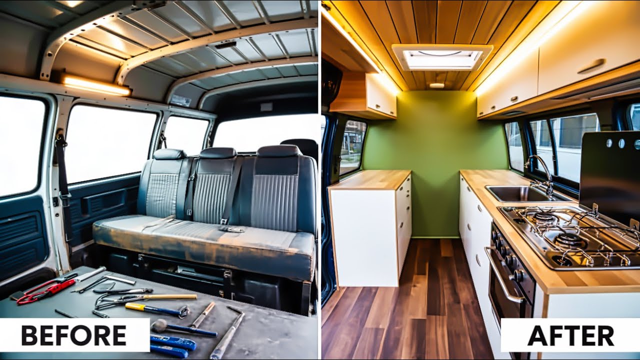 Man Spends Months Building the Perfect Van—The Results Are Epic ! { By @murattuncer‬ }