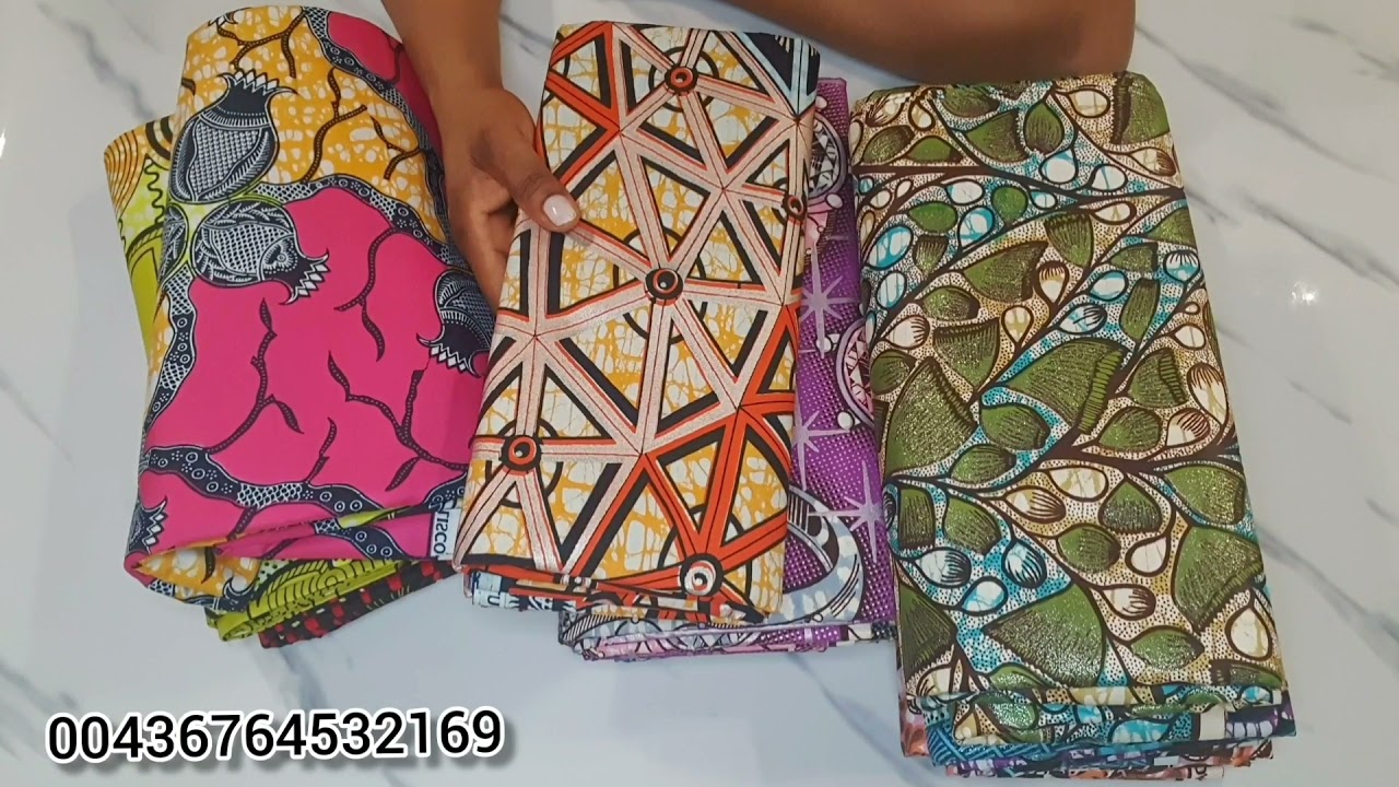 les 3 sortes de super wax Hollandais VLISCO