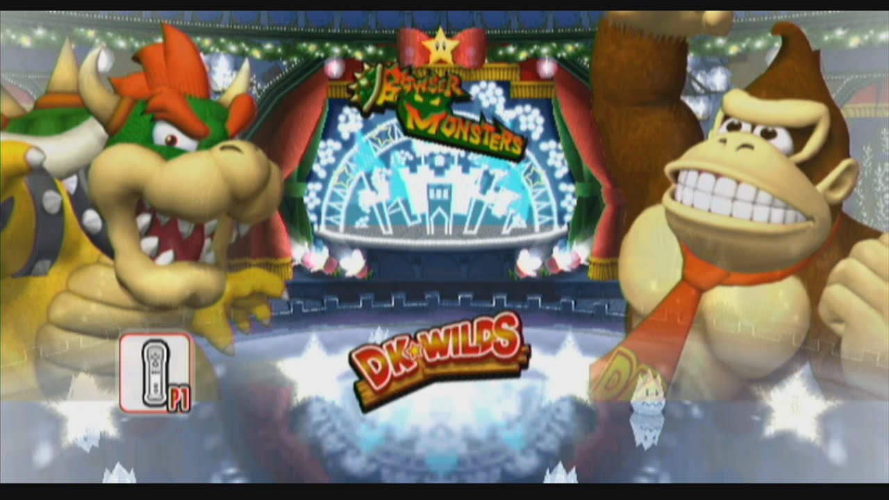 Mario Super Sluggers Season 4 Game 15 | Bowser vs DK @ Peach Ice Garden