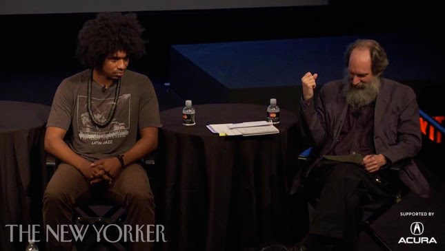 Richard Brody with Miranda July, Alex Karpovsky, Kenneth Lonergan, and Terence Nance