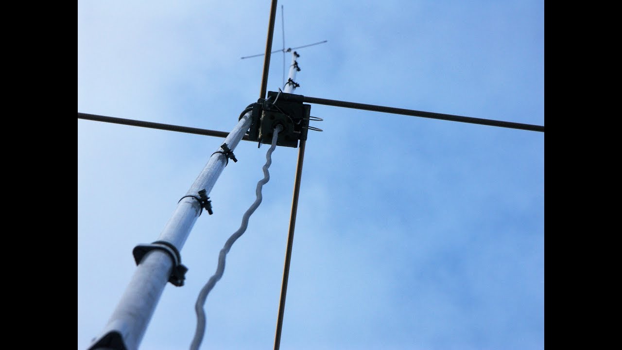Golden SUPER PENETRATOR by Hy-Gain (Kraftwerk Antenna)