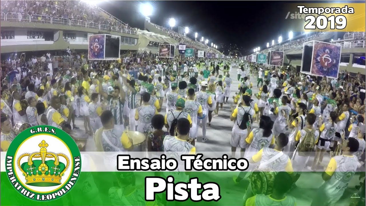 Imperatriz 2019 - Bateria no ensaio técnico (Pista) - Apoteose ao vivo - #ET19
