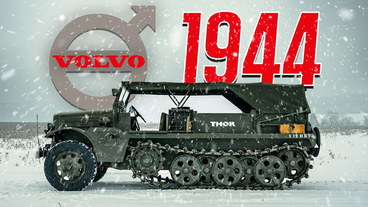 EDELWEISS  |  KALTSTART im Schneesturm – Volvo HBT M43 Halbkettenfahrzeug