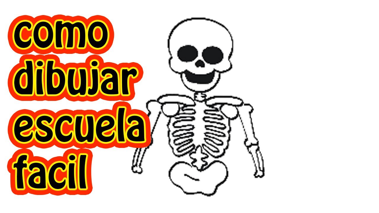 Dibujos Muy F&aacute;ciles - como dibujar escuela facil - Tutorial de Dibujo