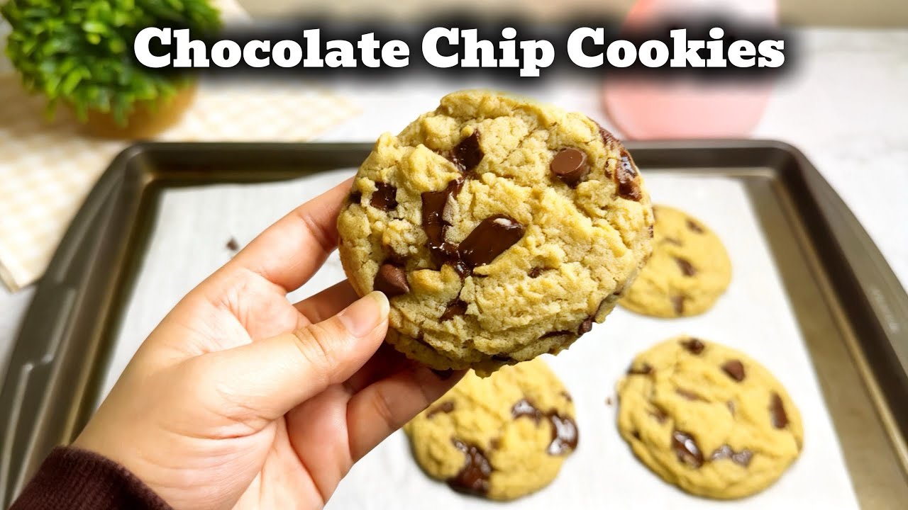 Chocolate Chip Cookies Recipe 🍪| Day 1 of Cookies Series #chocolatechipcookies 