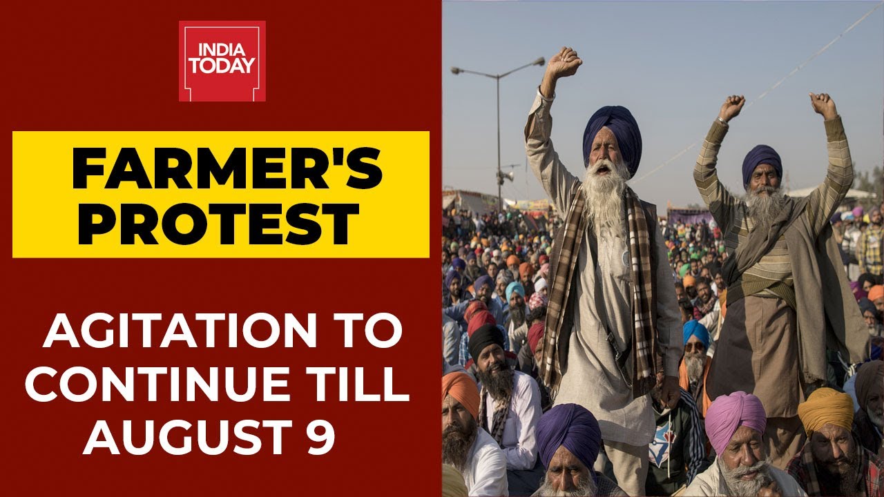 Farmers Reach At Jantar Mantar To Protest Against Farm Laws; Agitation To Continue Till Aug 9