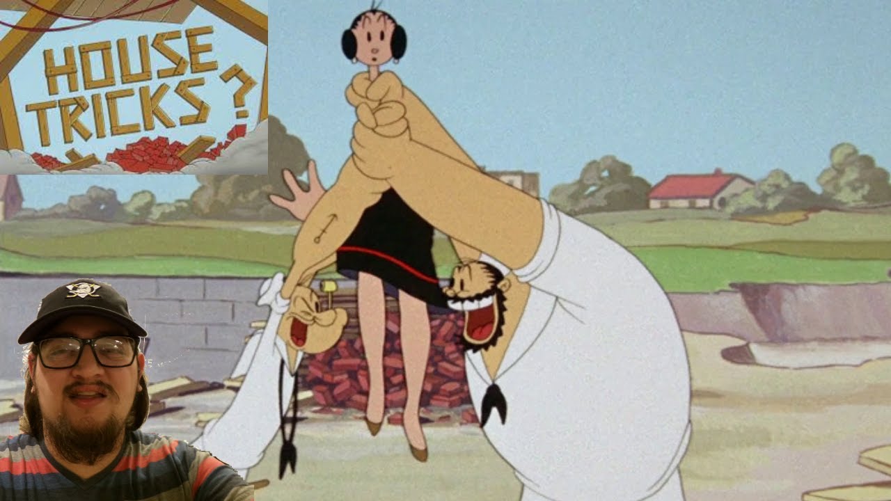 Popeye the Sailor - House Tricks (1946) - First Time Watching: A Home Improvement Disaster!