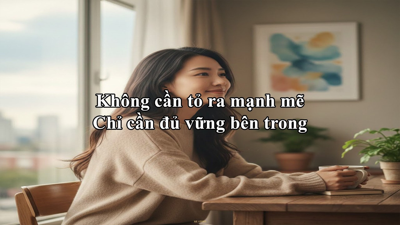 Không cần tỏ ra mạnh mẽ, Chỉ cần đủ vững bên trong | Me Story 69
