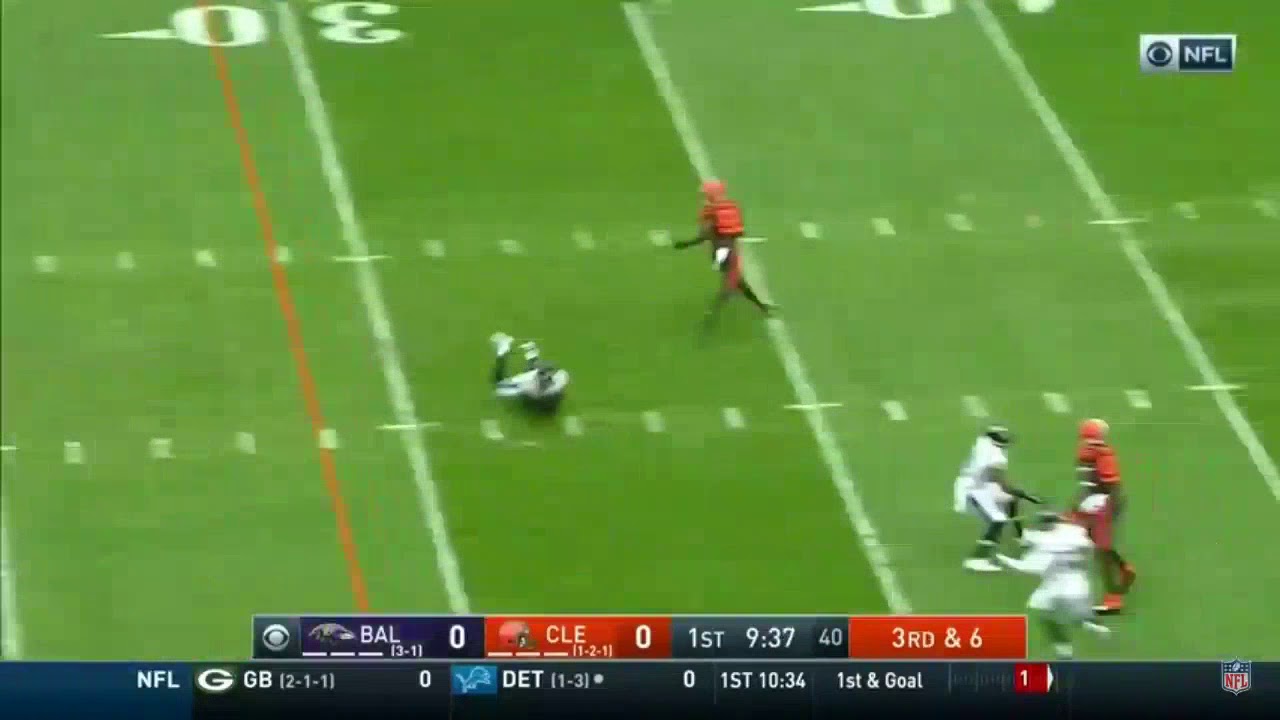 Tavon Young Interception