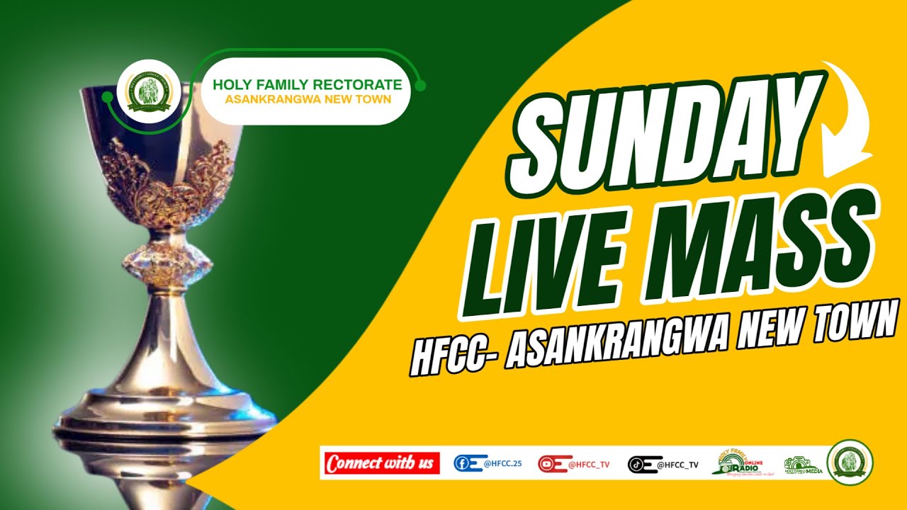 THE EPIPHANY OF THE LORD || HFCC ALL WHITE SUNDAY MASS || LIVE FROM HFCC, ASANKRANGWA NEW TOWN