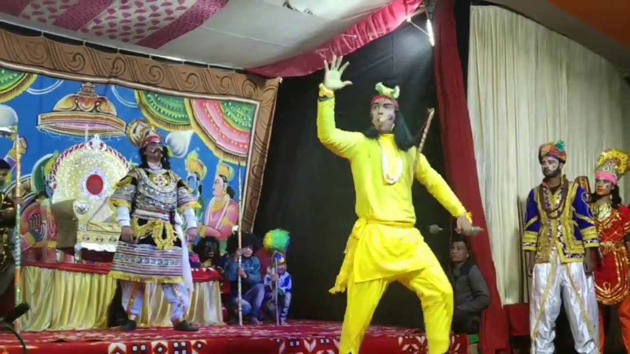 गढ़वाली रामलीला मैं लक्ष्मण - मेघनाथ संवाद  | श्री गणेश रामलीला समिति, रुद्रप्रयाग