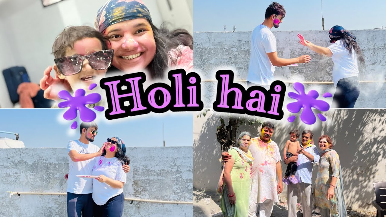 A Day Full of Rang & Happiness ✨ | Holi Vlog